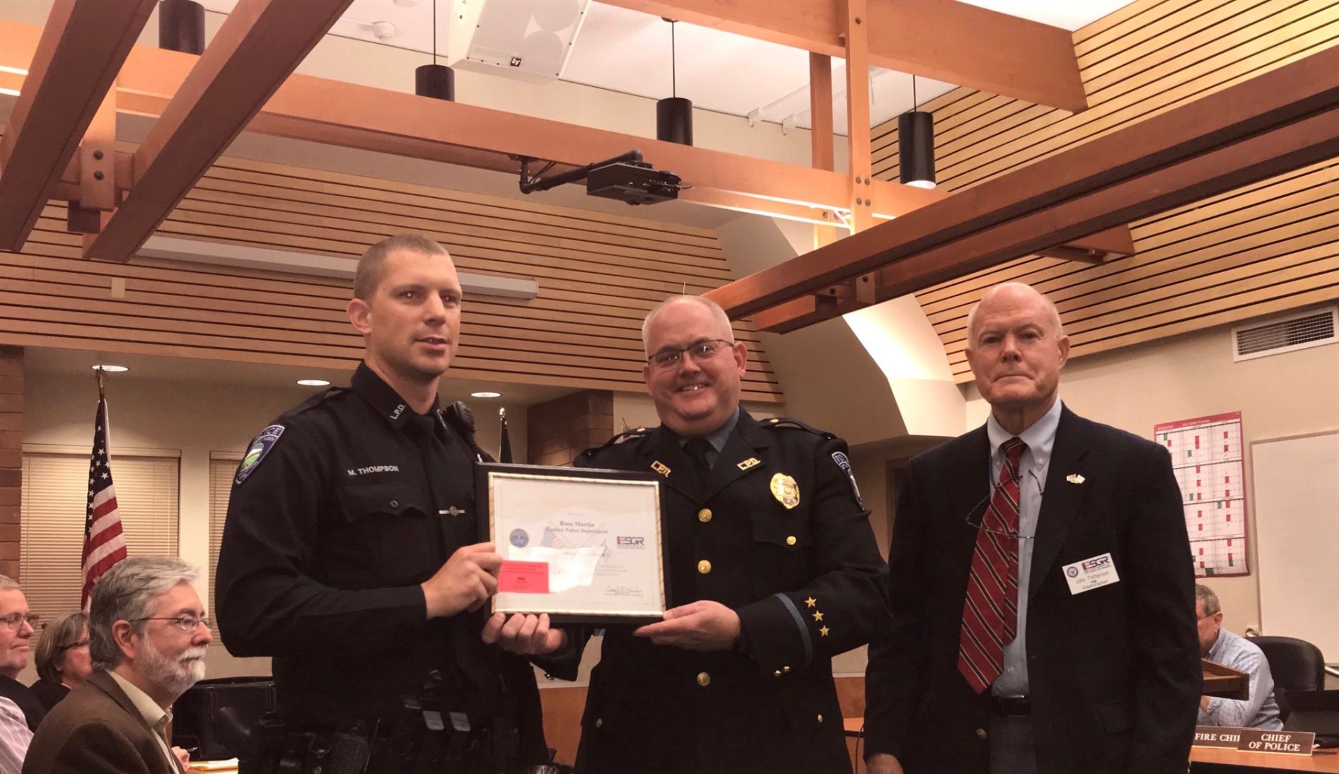 City recognized for supporting employees part of military reserve duty